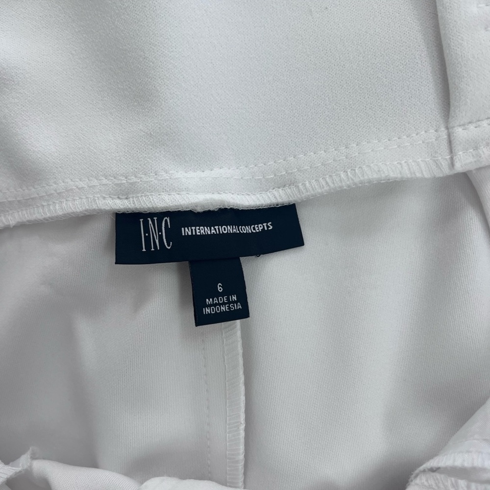 INC International Concepts Crisp White Pants - Picture 4 of 4